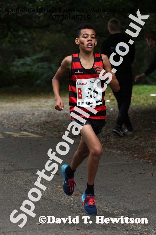 Boys under-13s ERRA Road Relays, Sutton Coldifield, Birmingham. Photo: David T. Hewitson/Sports for All Pics